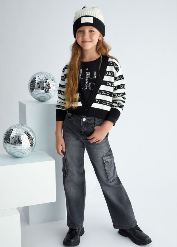 Liu Jo Cardigan In Maglia A Righe