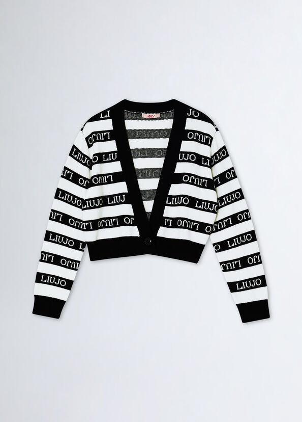 Liu Jo Cardigan In Maglia A Righe