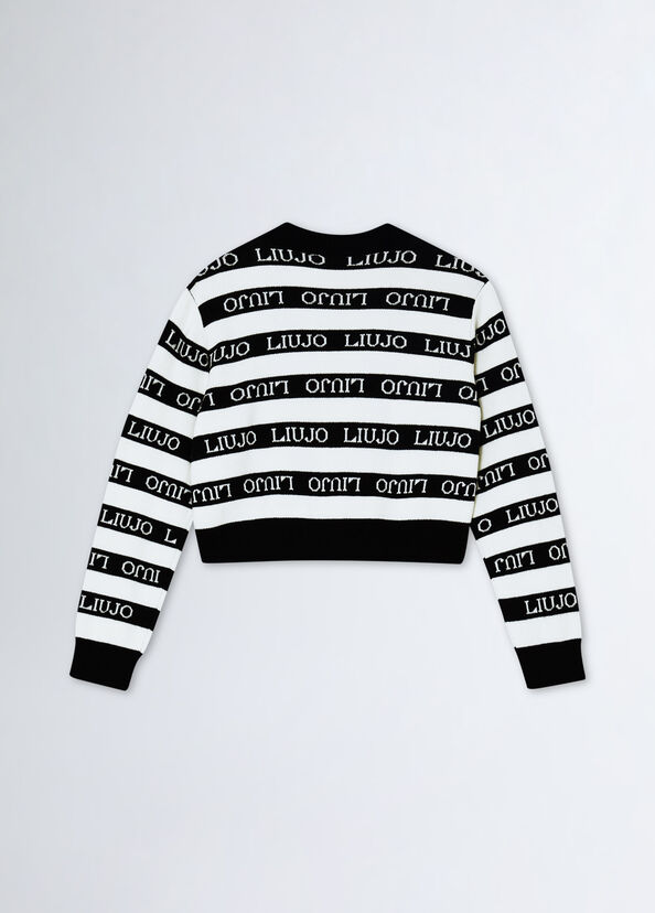 Liu Jo Cardigan In Maglia A Righe