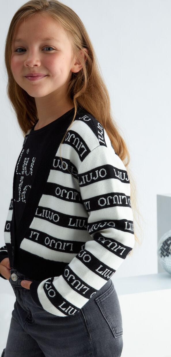 Liu Jo Cardigan in maglia a righe