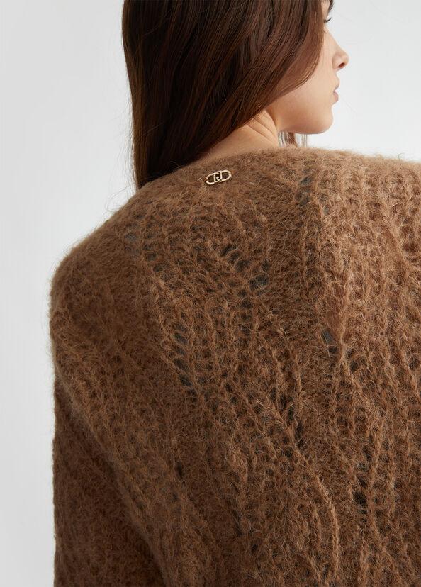 Liu Jo Cardigan In Misto Alpaca