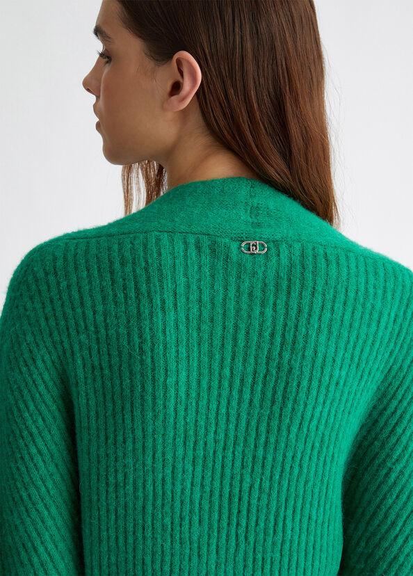 Liu Jo Cardigan In Misto Lana A Coste