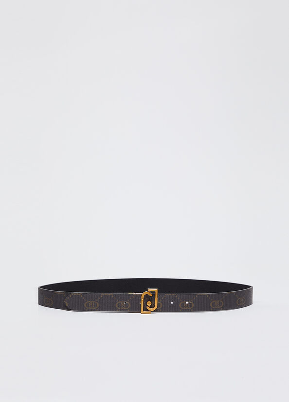 Liu Jo Cintura Reversibile Con Fibbia Logata