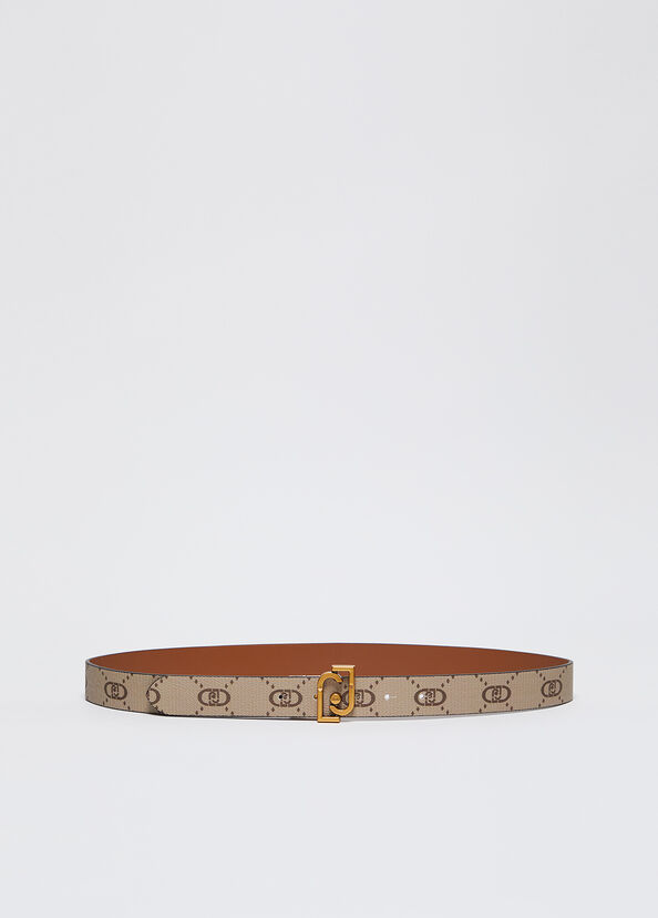 Liu Jo Cintura Reversibile Con Fibbia Logata