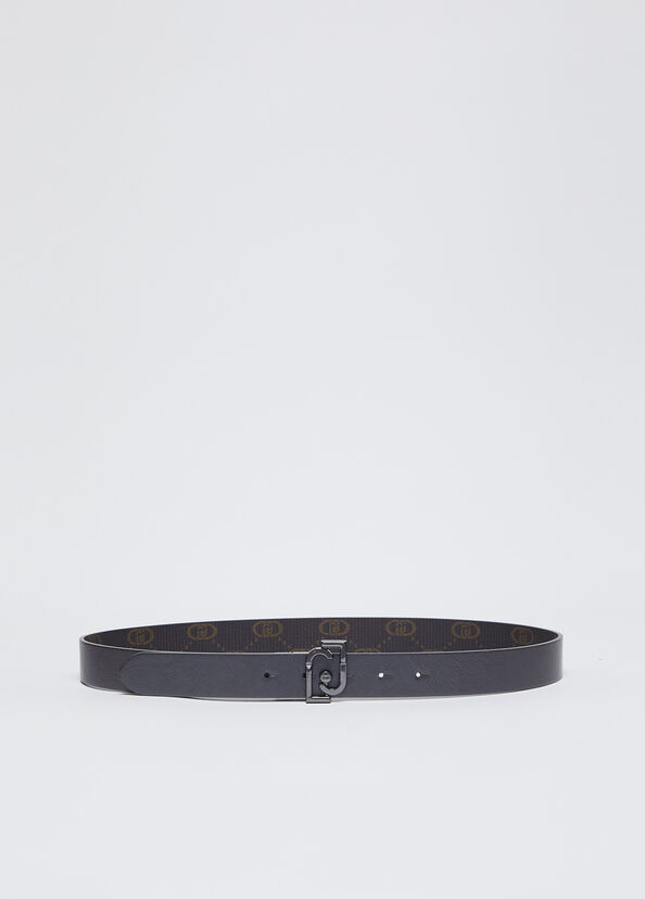 Liu Jo Cintura Reversibile Con Fibbia Logata