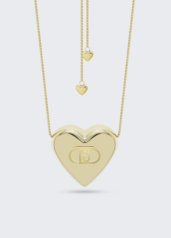 Liu Jo Collana Multifilo Con Cuore