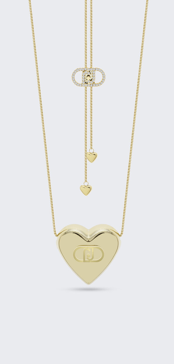 Liu Jo Collana multifilo con cuore