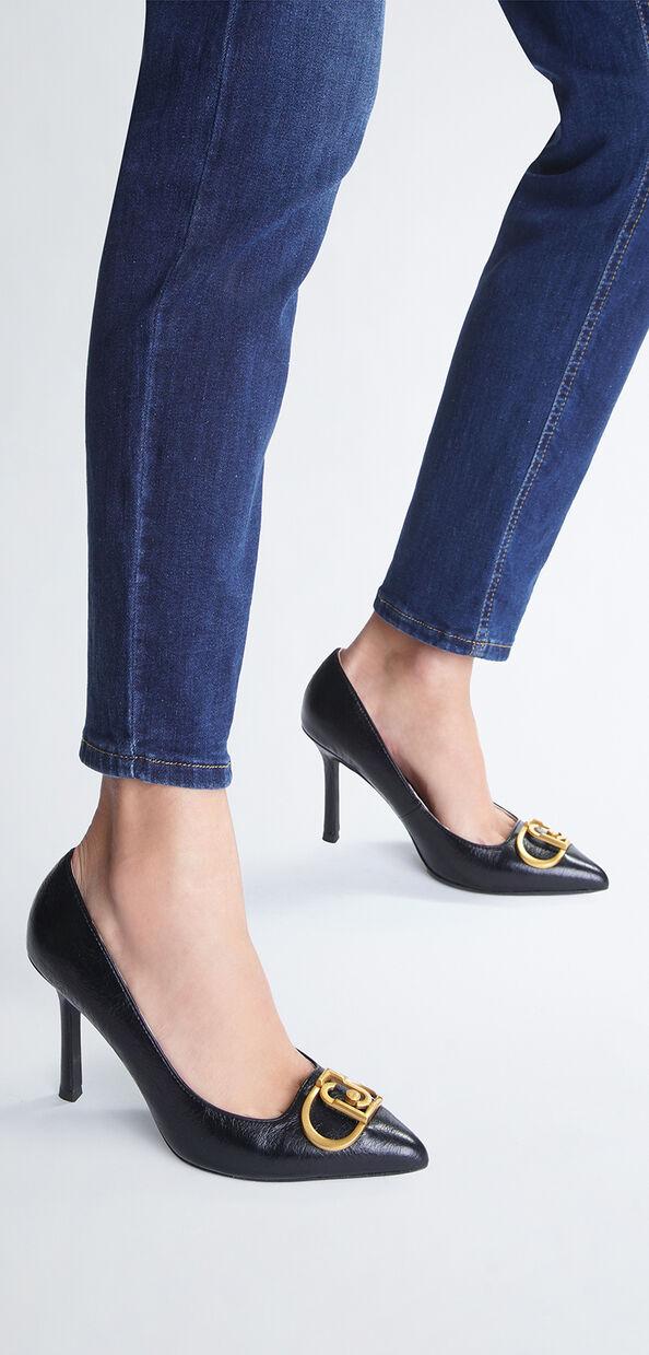 Liu Jo Décolleté nere con maxi logo