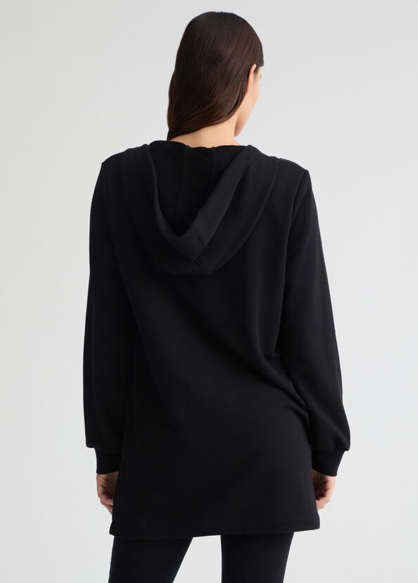 Liu Jo Felpa Con Cappuccio E Strass