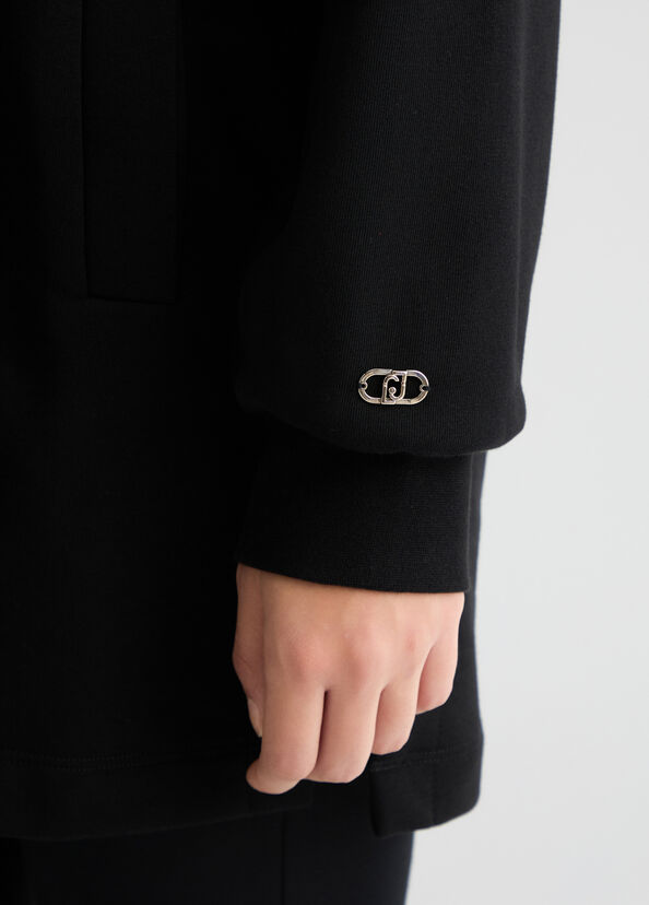 Liu Jo Felpa Con Cappuccio E Strass