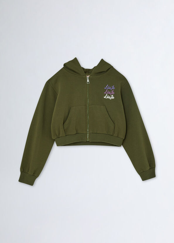 Liu Jo Felpa Con Cappuccio E Zip