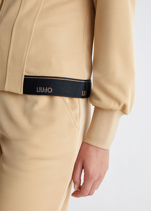 Liu Jo Felpa Con Cappuccio E Zip