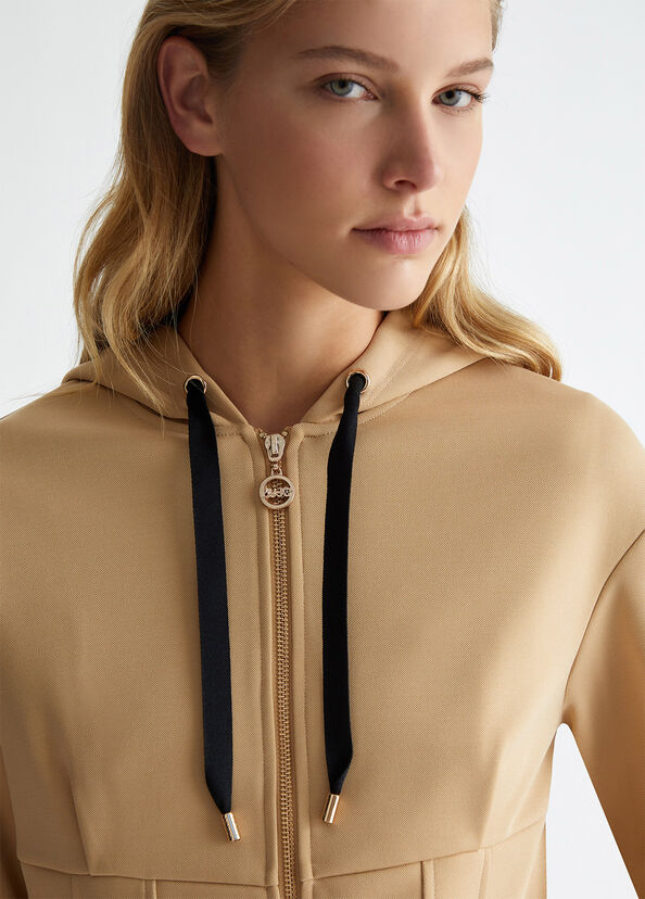 Liu Jo Felpa Con Cappuccio E Zip