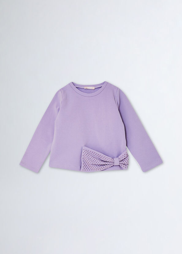 Liu Jo Felpa Con Fiocco