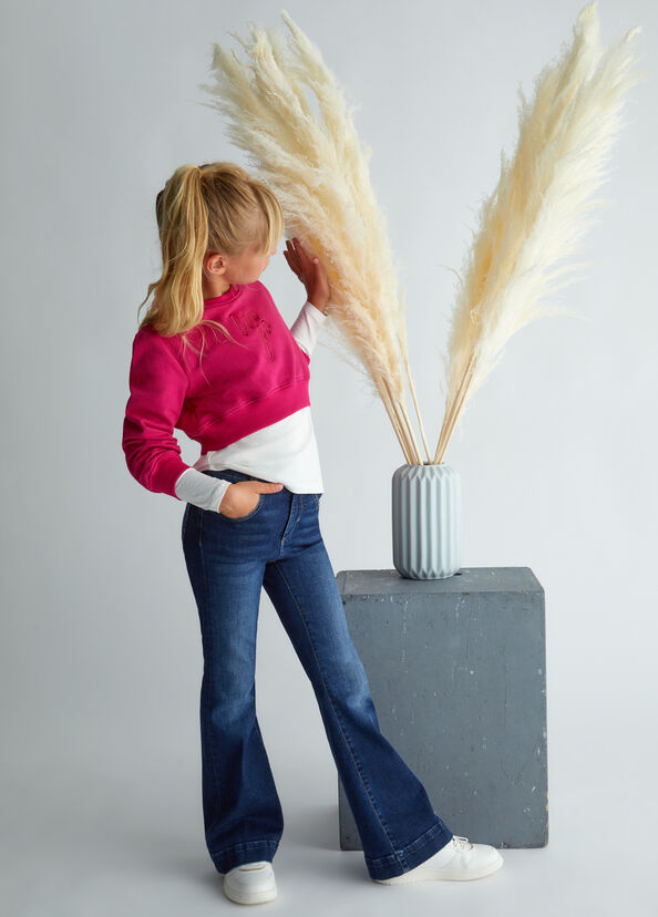 Liu Jo Felpa Con Logo Ricamato