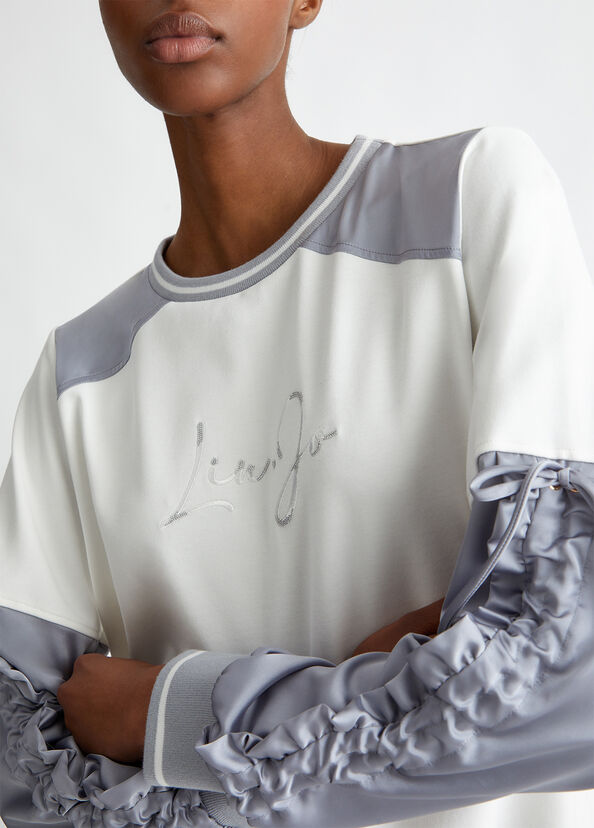 Liu Jo Felpa Con Mini Borchie