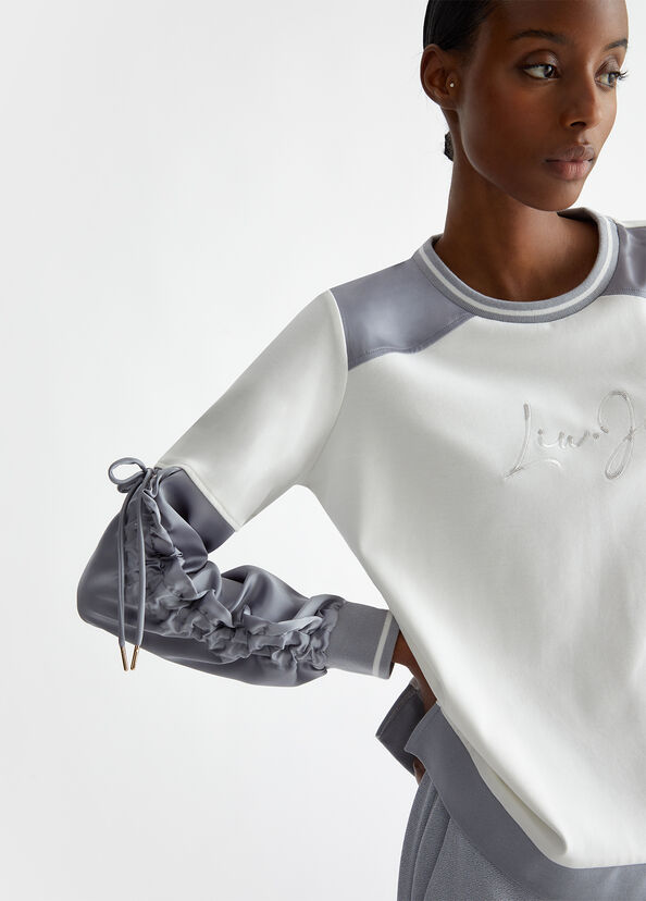 Liu Jo Felpa Con Mini Borchie