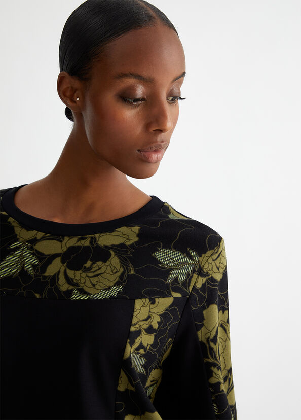 Liu Jo Felpa Con Stampa Floreale