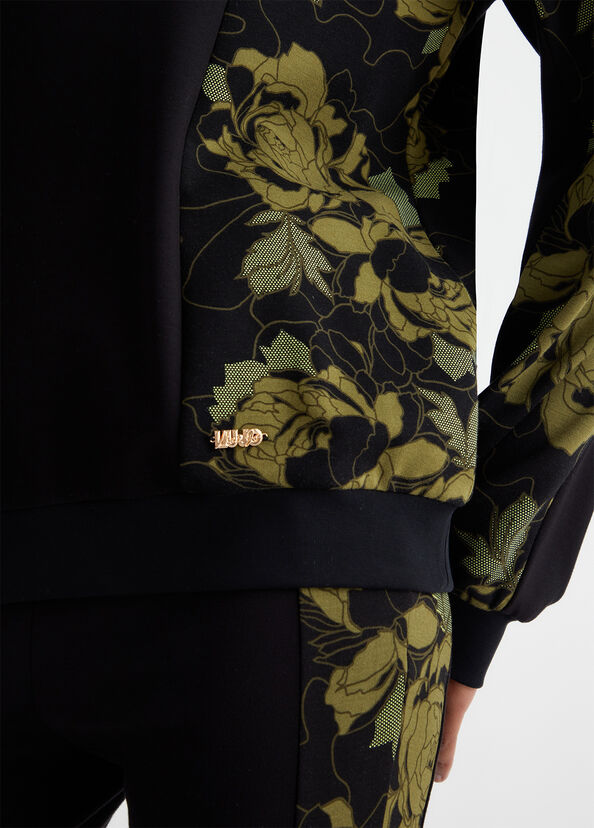 Liu Jo Felpa Con Stampa Floreale