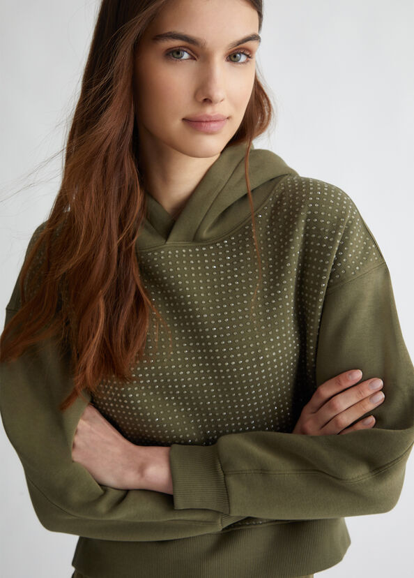 Liu Jo Felpa Con Strass