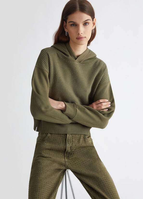 Liu Jo Felpa Con Strass