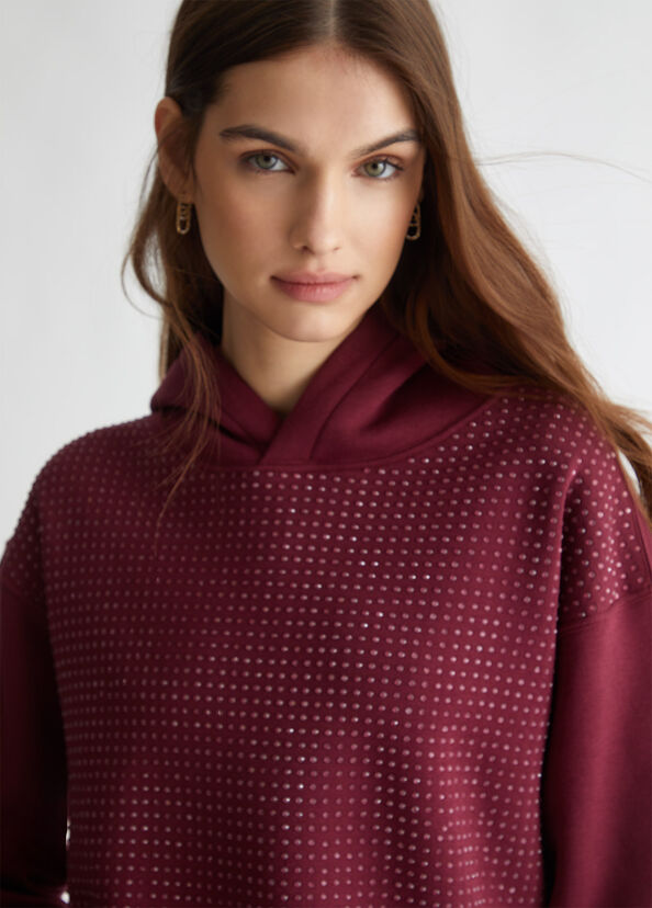 Liu Jo Felpa Con Strass