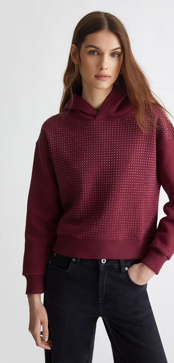 Liu Jo Felpa con strass