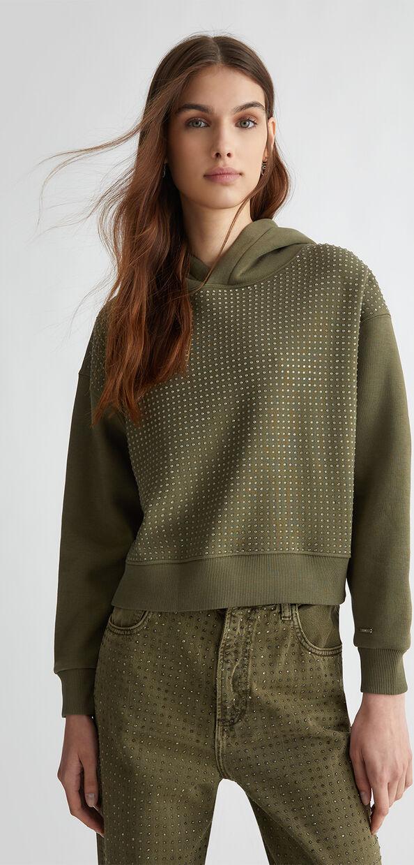 Liu Jo Felpa con strass