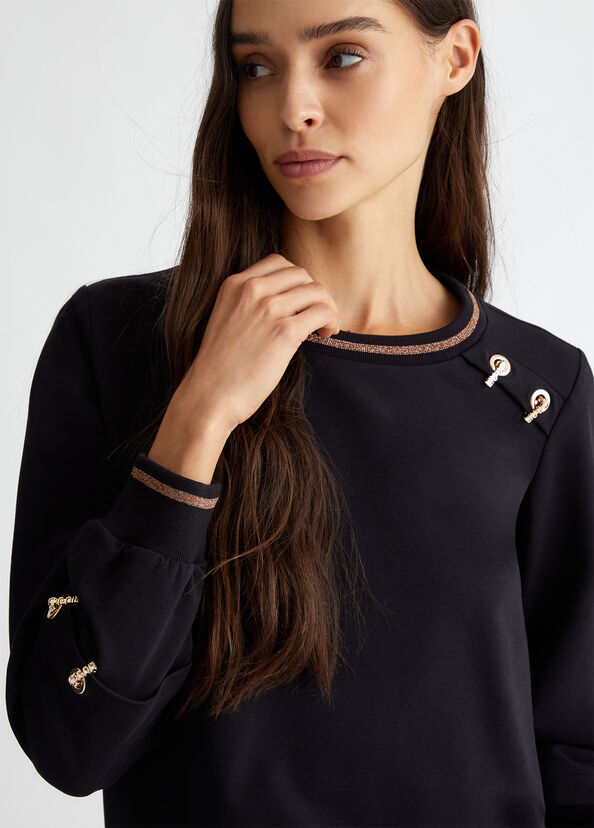 Liu Jo Felpa In Cotone Stretch