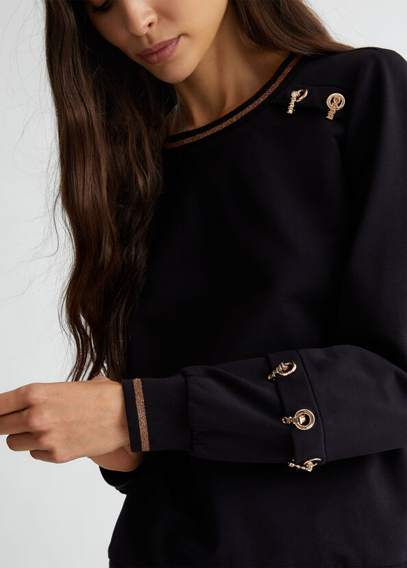 Liu Jo Felpa In Cotone Stretch