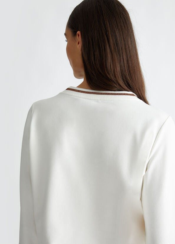 Liu Jo Felpa In Cotone Stretch