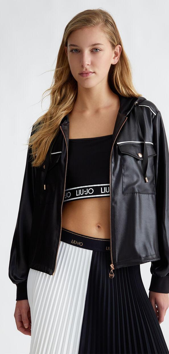 Liu Jo Felpa in tessuto spalmato