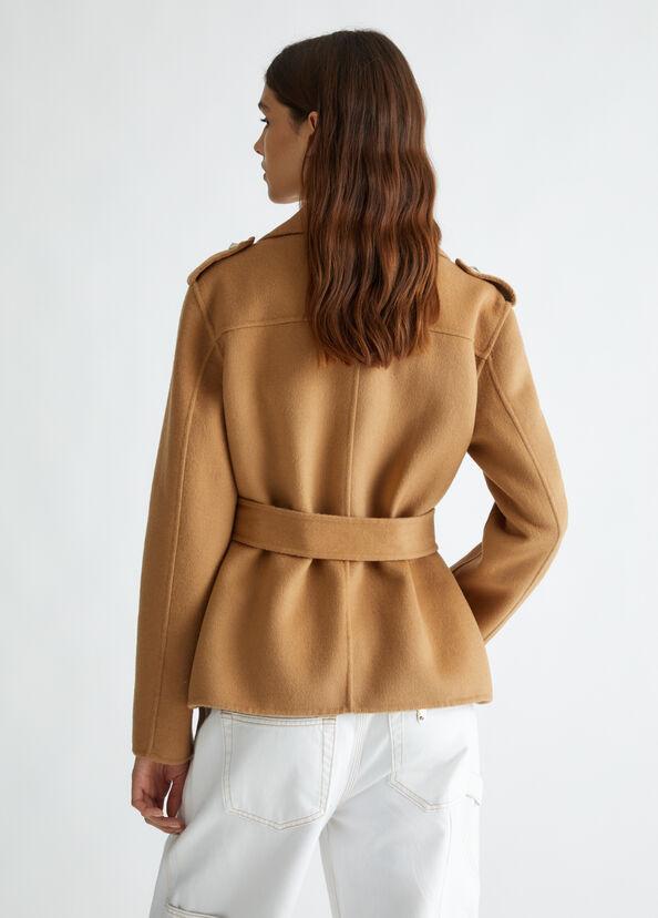 Liu Jo Giacca Biker In Misto Lana