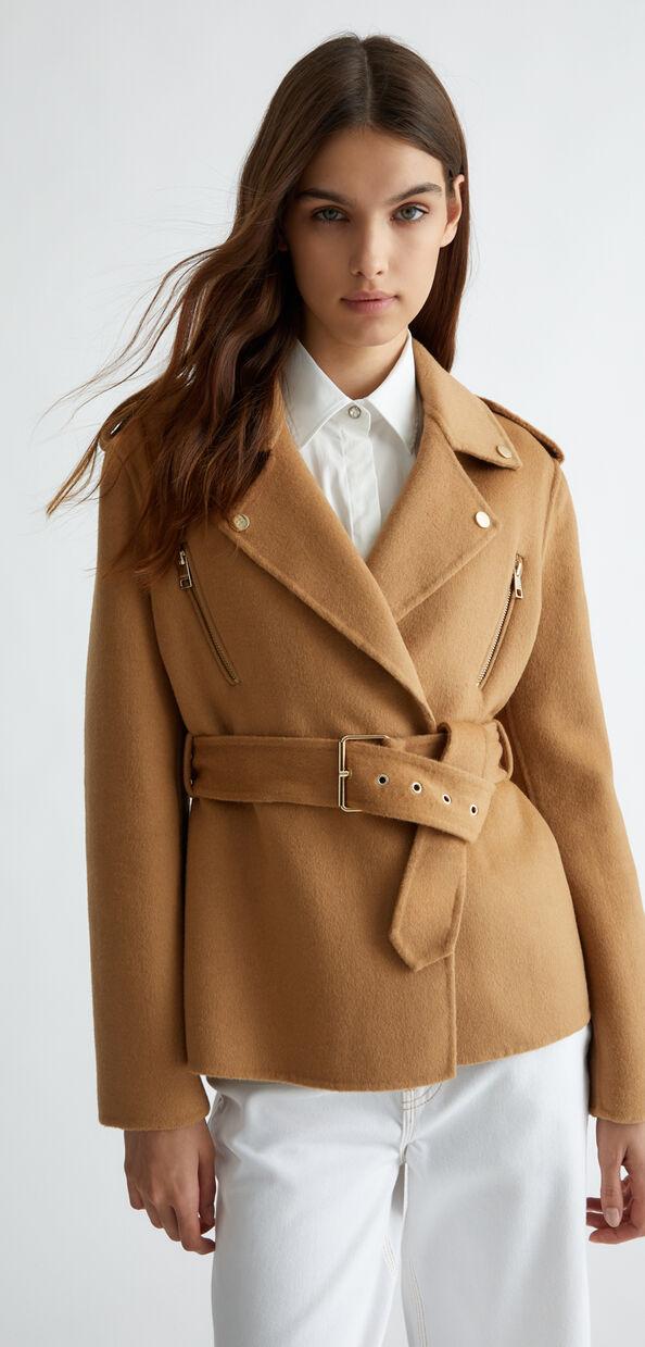 Liu Jo Giacca biker in misto lana