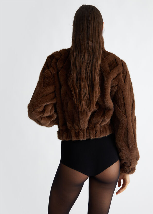 Liu Jo Giacca In Pelliccia Sintetica