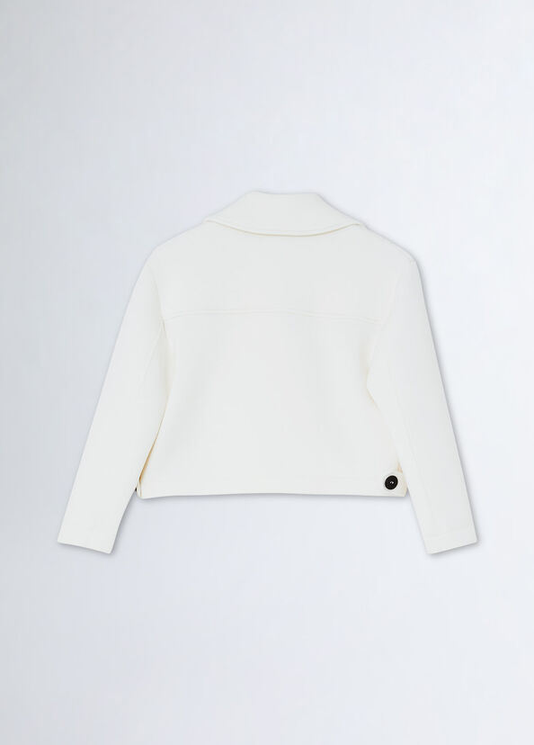 Liu Jo Giaccone Doppiopetto In Jersey