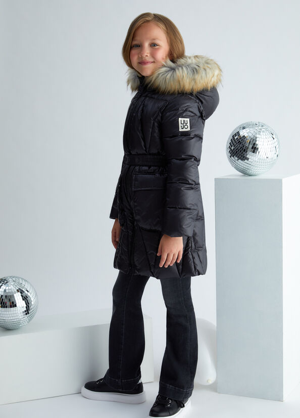 Liu Jo Giaccone Imbottito Con Cappuccio