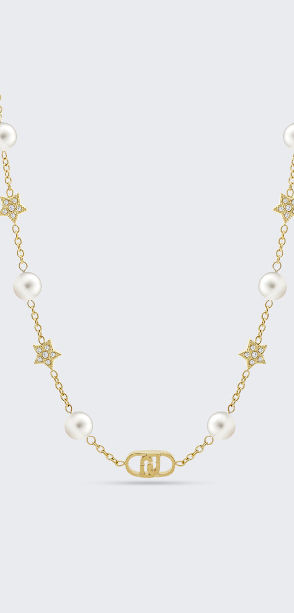 Liu Jo Girocollo con perle sintetiche