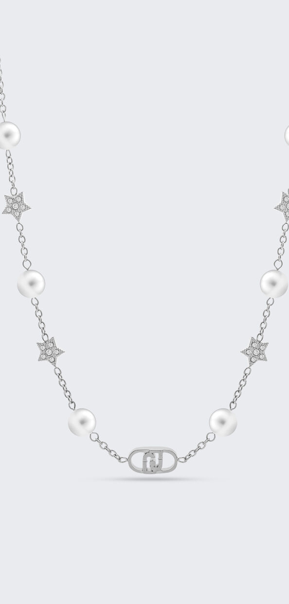 Liu Jo Girocollo con perle sintetiche