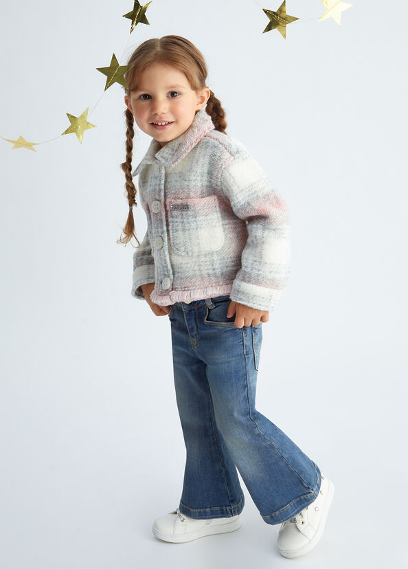 Liu Jo Giubbotto Check In Misto Lana