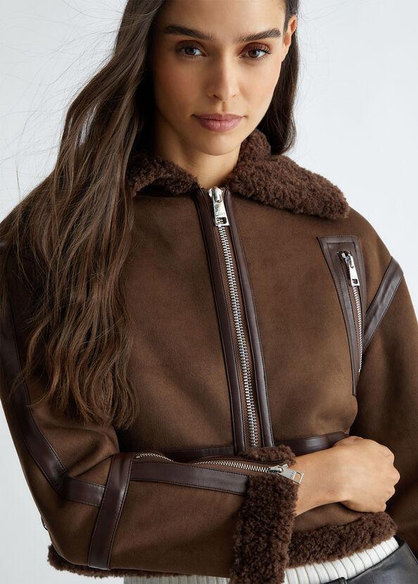 Liu Jo Giubbotto In Tessuto Spalmato