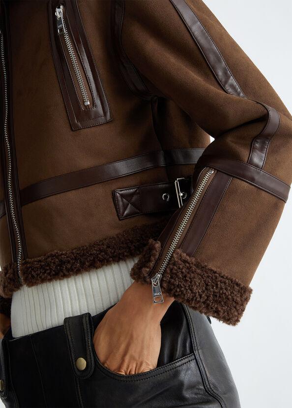 Liu Jo Giubbotto In Tessuto Spalmato