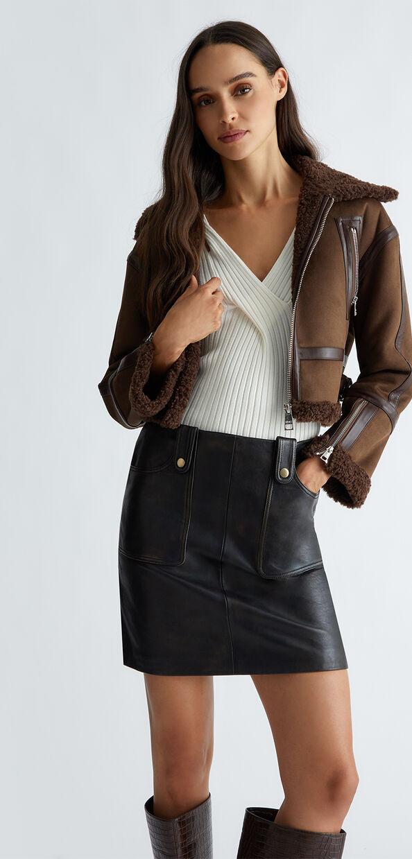 Liu Jo Giubbotto in tessuto spalmato