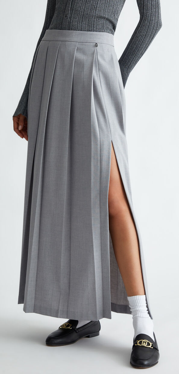 Liu Jo Gonna a pieghe in twill