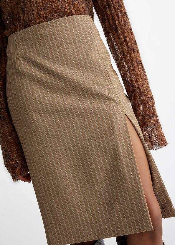 Liu Jo Gonna In Flanella Gessata