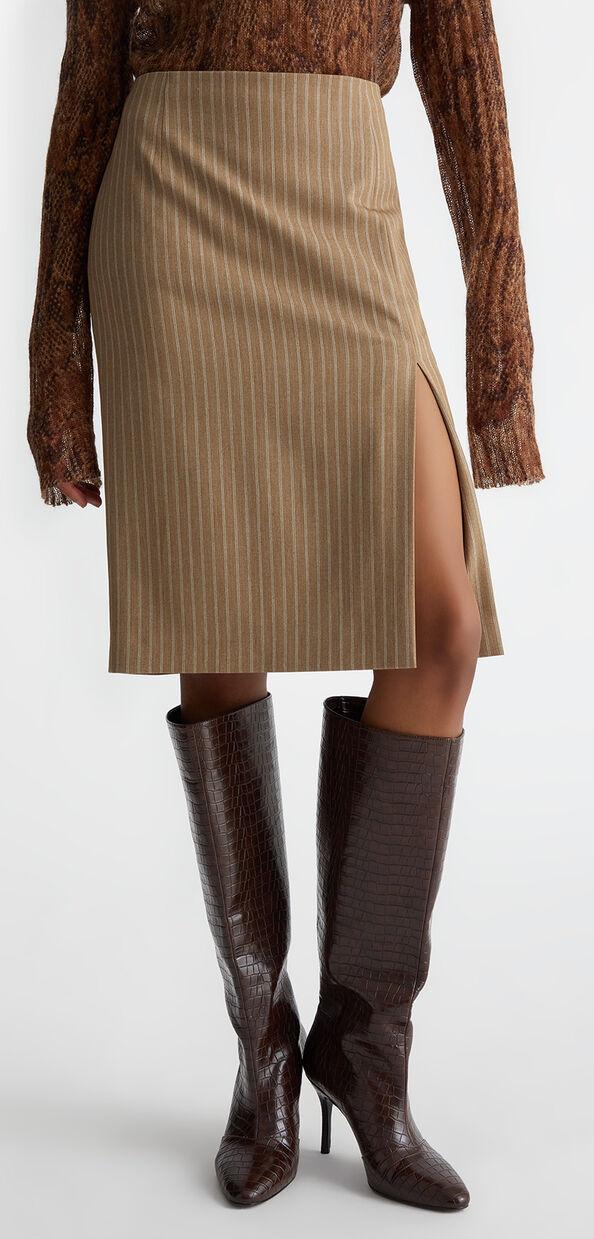 Liu Jo Gonna in flanella gessata