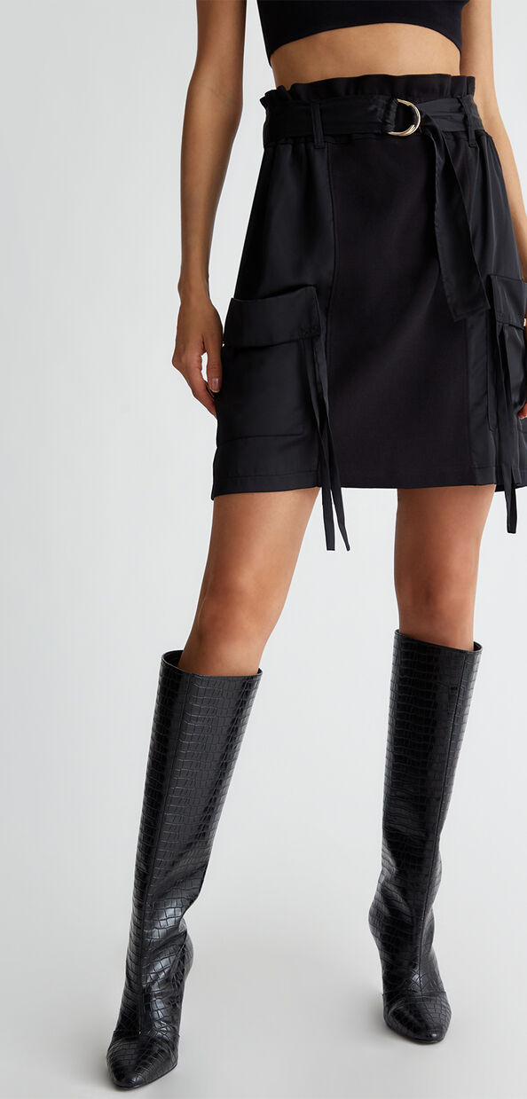 Liu Jo Gonna in jersey con cintura