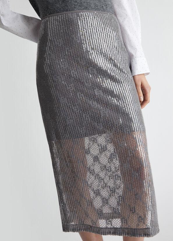 Liu Jo Gonna In Pizzo Con Paillettes