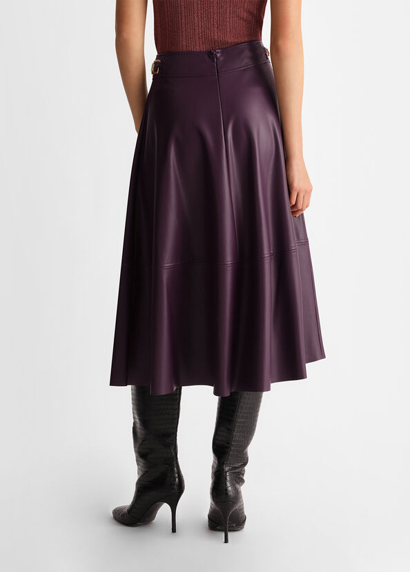 Liu Jo Gonna In Tessuto Spalmato