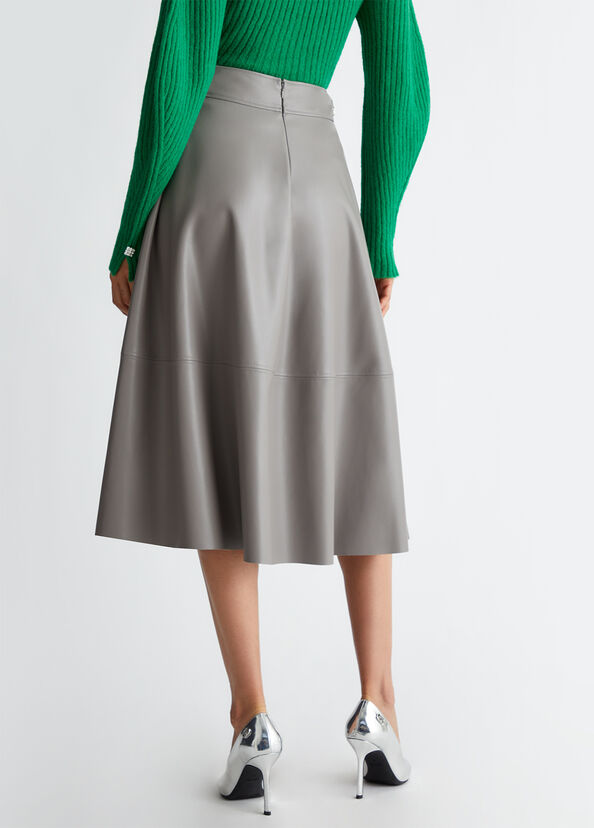 Liu Jo Gonna In Tessuto Spalmato